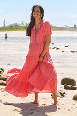 Valentine Maxi Dress -  Little Bow