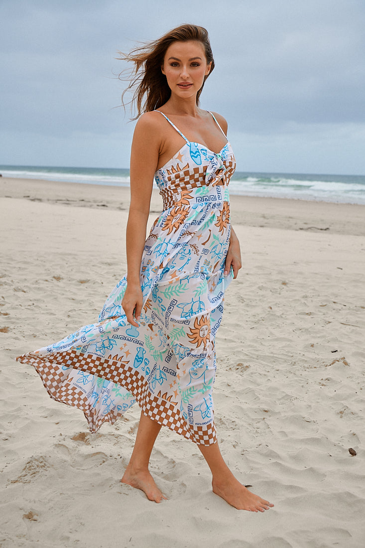 BAMBI MAXI Dress - Rhodes