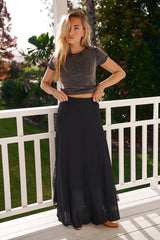 Make You Mine Half Slip - Black ~ Free People