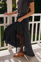 Make You Mine Half Slip - Black ~ Free People