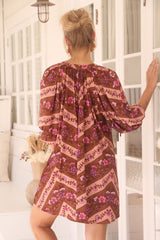 Cove Mini Dress -  Savanna