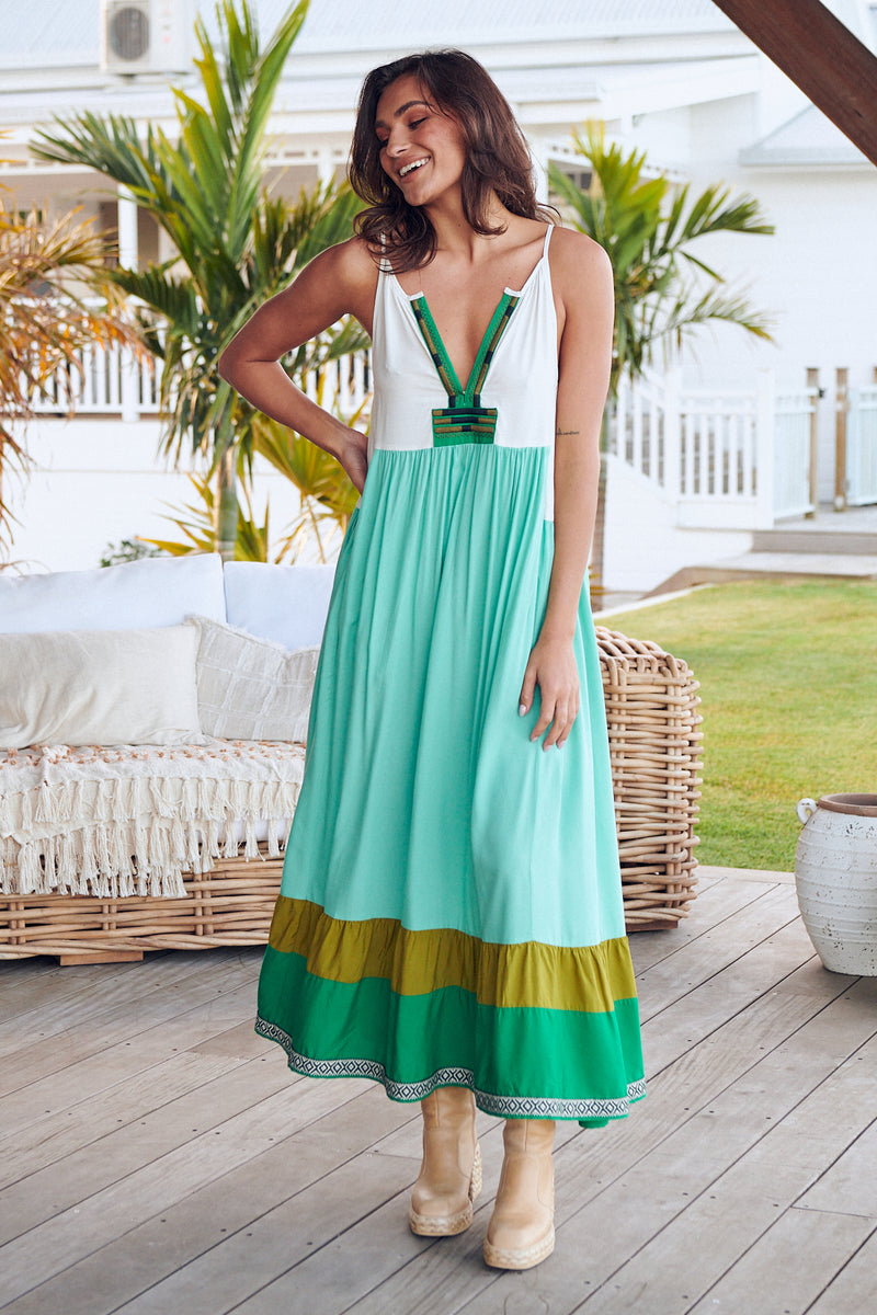 Gia Maxi Dress - Palmetto