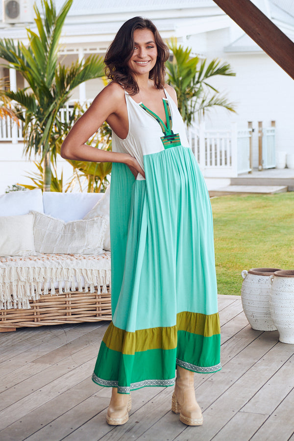 Gia Maxi Dress - Palmetto