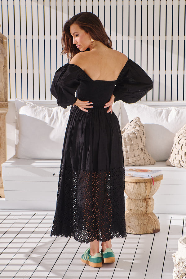 Perfect Storm Midi- Black ~ Free People