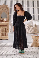 Perfect Storm Midi- Black ~ Free People