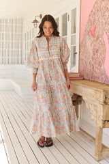 Kazzie Maxi Dress - Soft Petals