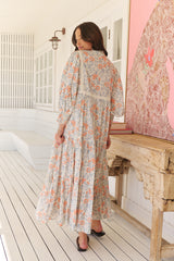 Kazzie Maxi Dress - Soft Petals