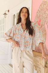 Carla Blouse - Soft Petals