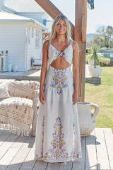 Bianca Maxi Dress - Daylilies