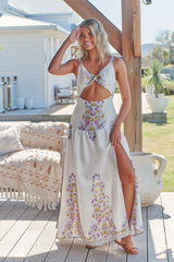 Bianca Maxi Dress - Daylilies