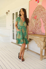 Carmen Mini Dress - Island luxe
