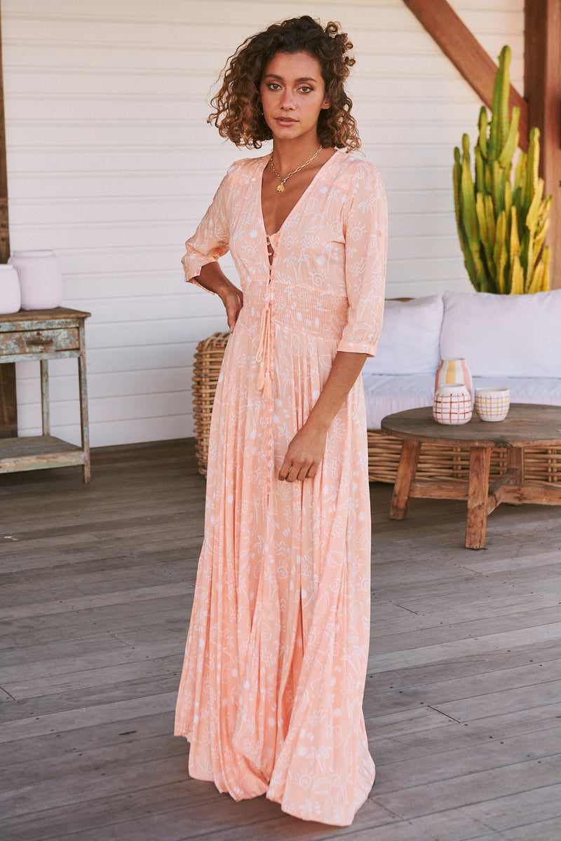 Indiana Maxi - Peach Island