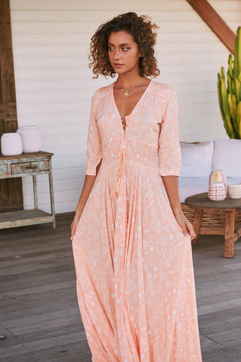 Indiana Maxi - Peach Island
