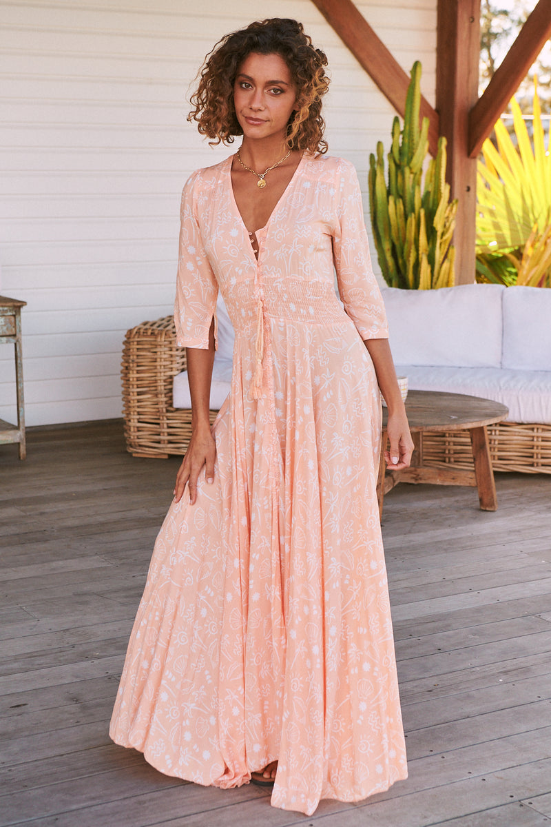 Indiana Maxi - Peach Island