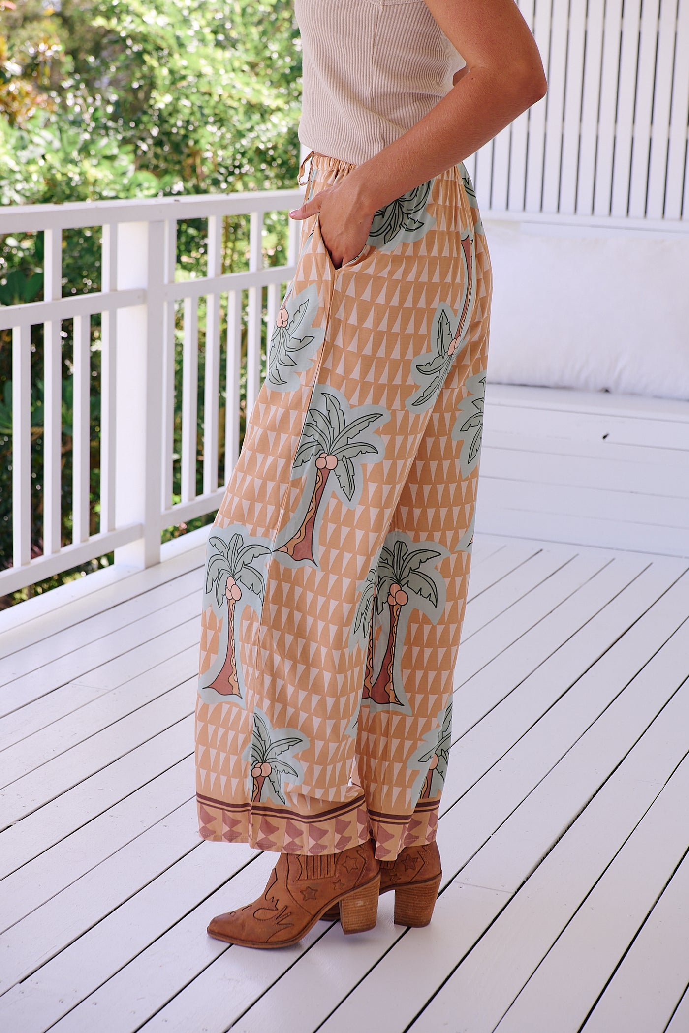 Cici pant Sahara Sunset Arizonia Rose