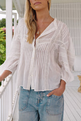 Cecilia Coppola Lace Blouse - Maison Hotel