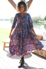 Eve Midi Dress - Nirvana