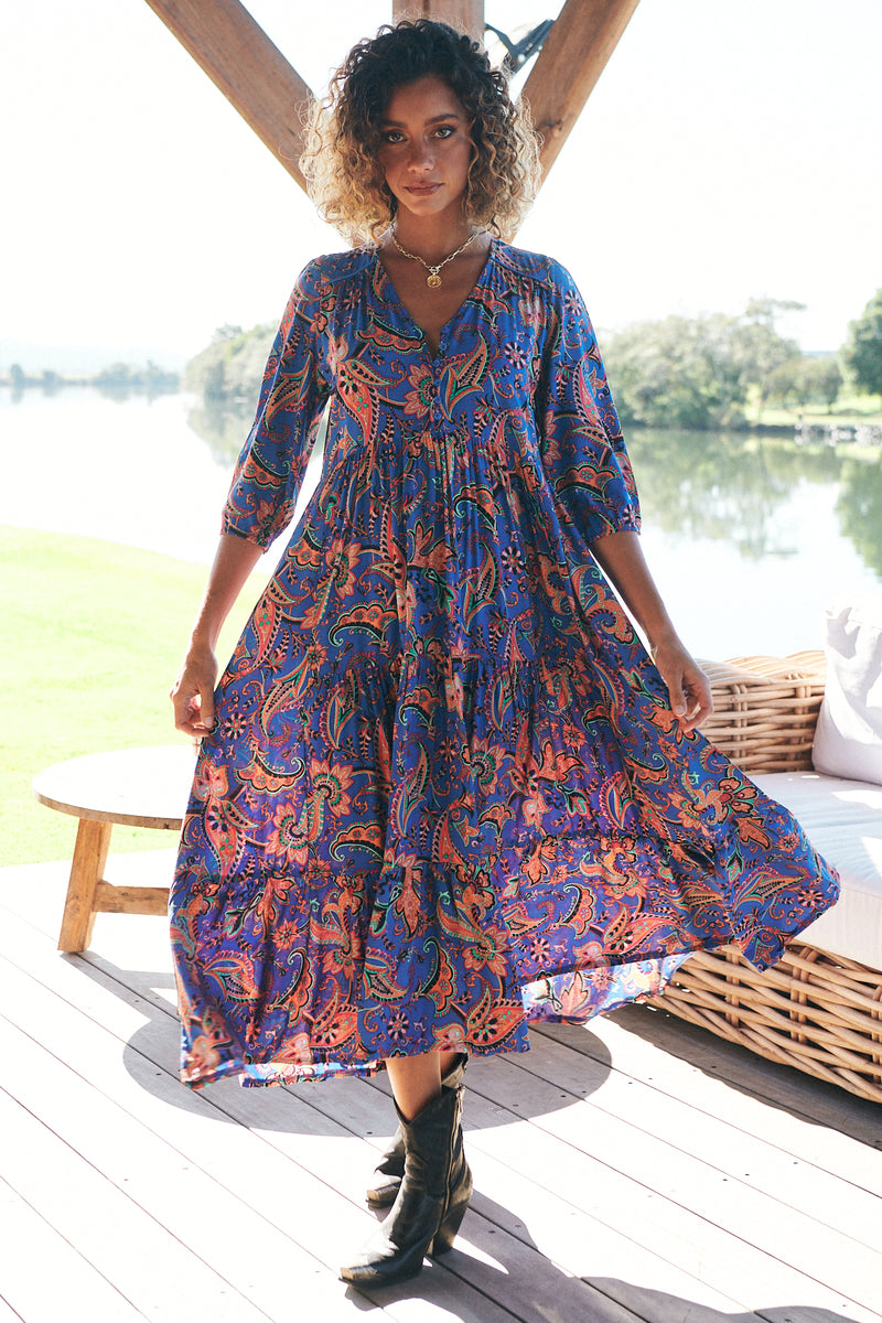 Eve Midi Dress - Nirvana