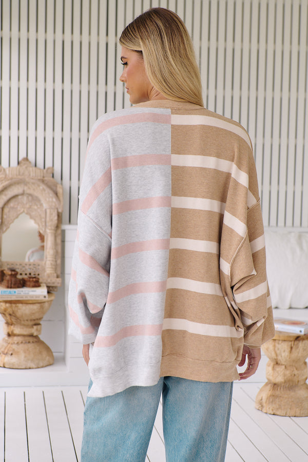 Uptown Stripe Pullover - Free People