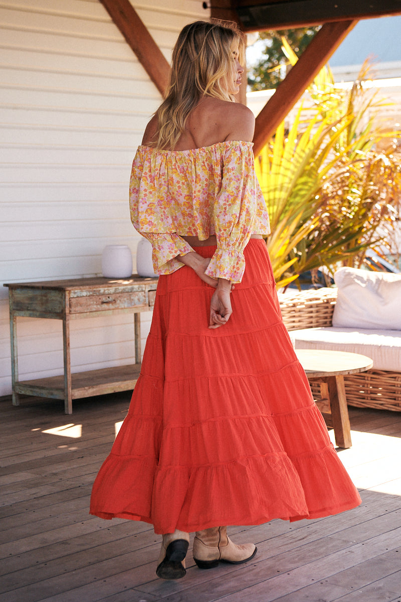 Simply Smitten Maxi Skirt - Free People