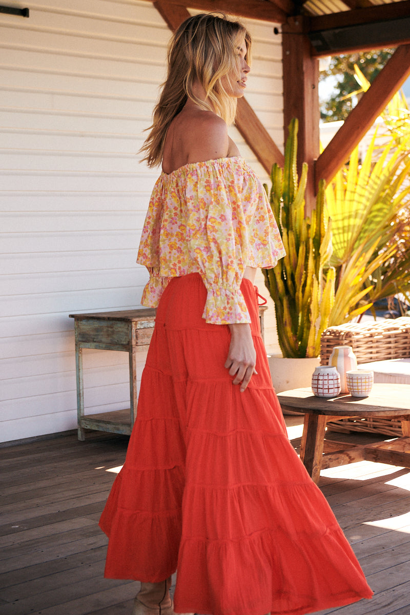 Simply Smitten Maxi Skirt - Free People