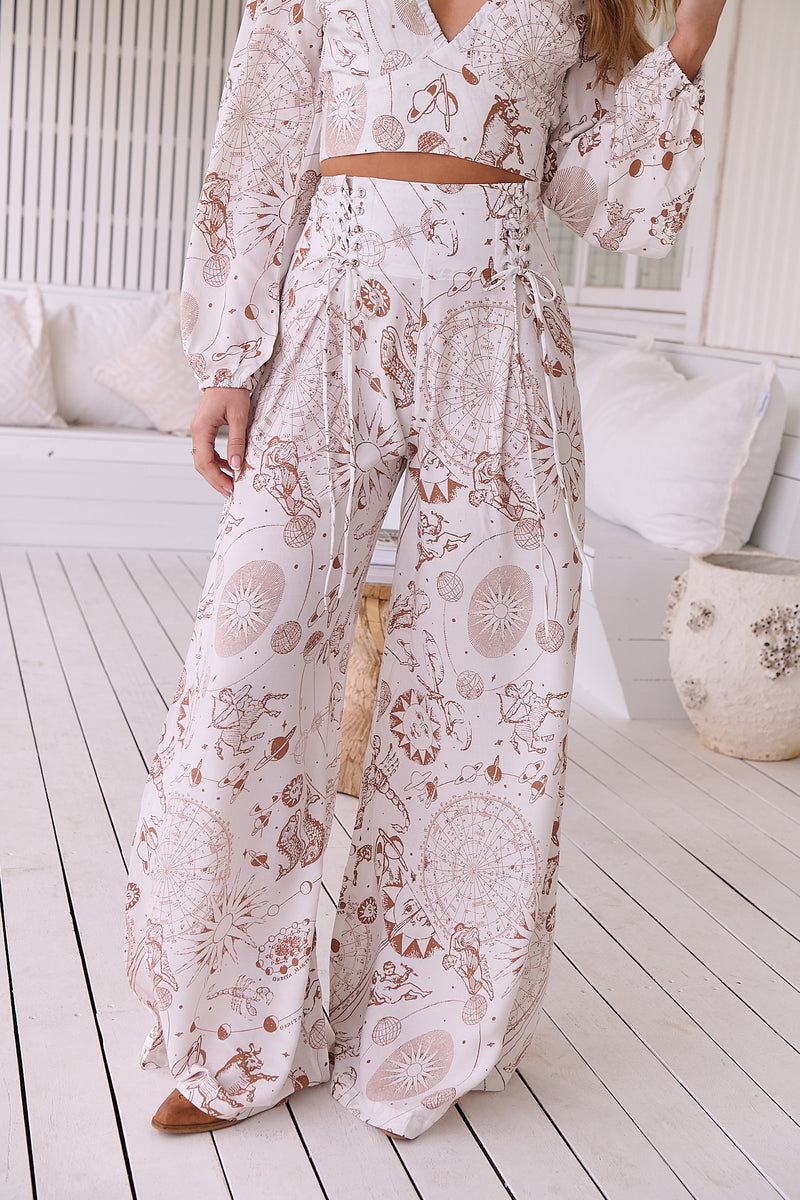 Opal pant -  White Astrid