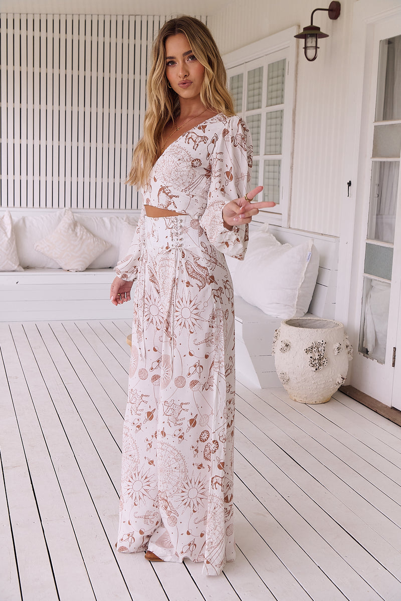 Opal pant -  White Astrid