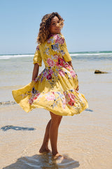 Finch Mini Dress - Summer Sunshine