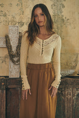 Ettie pants - Golden