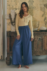 Ettie pants - Steal Blue