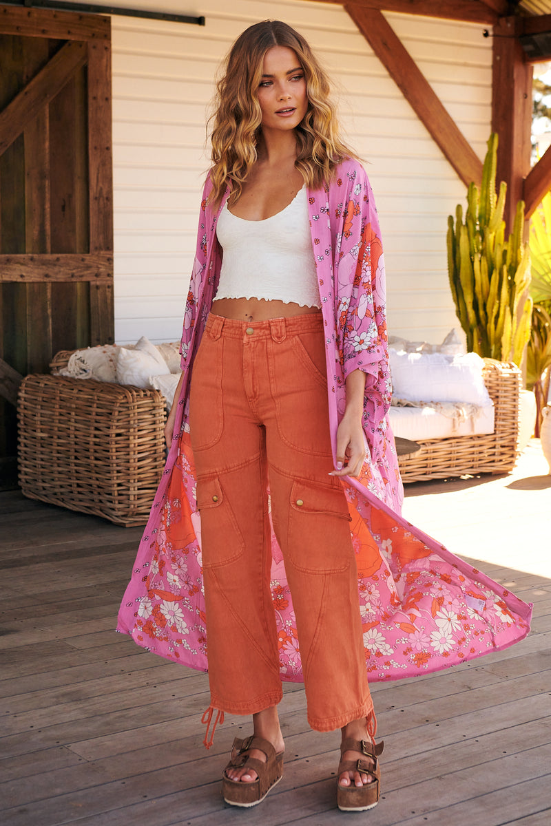Come And Get It Utility Pants- Spice - Free People