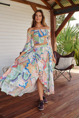 Simi Maxi Skirt - Electric Feels