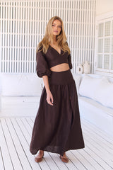 Fluir Top - Chocolate Wanderlust