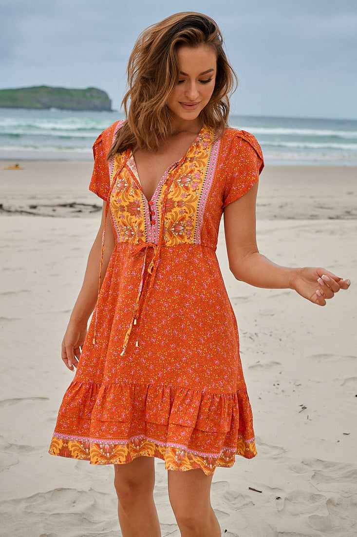 Faithful Mini Dress - Summer Solstice