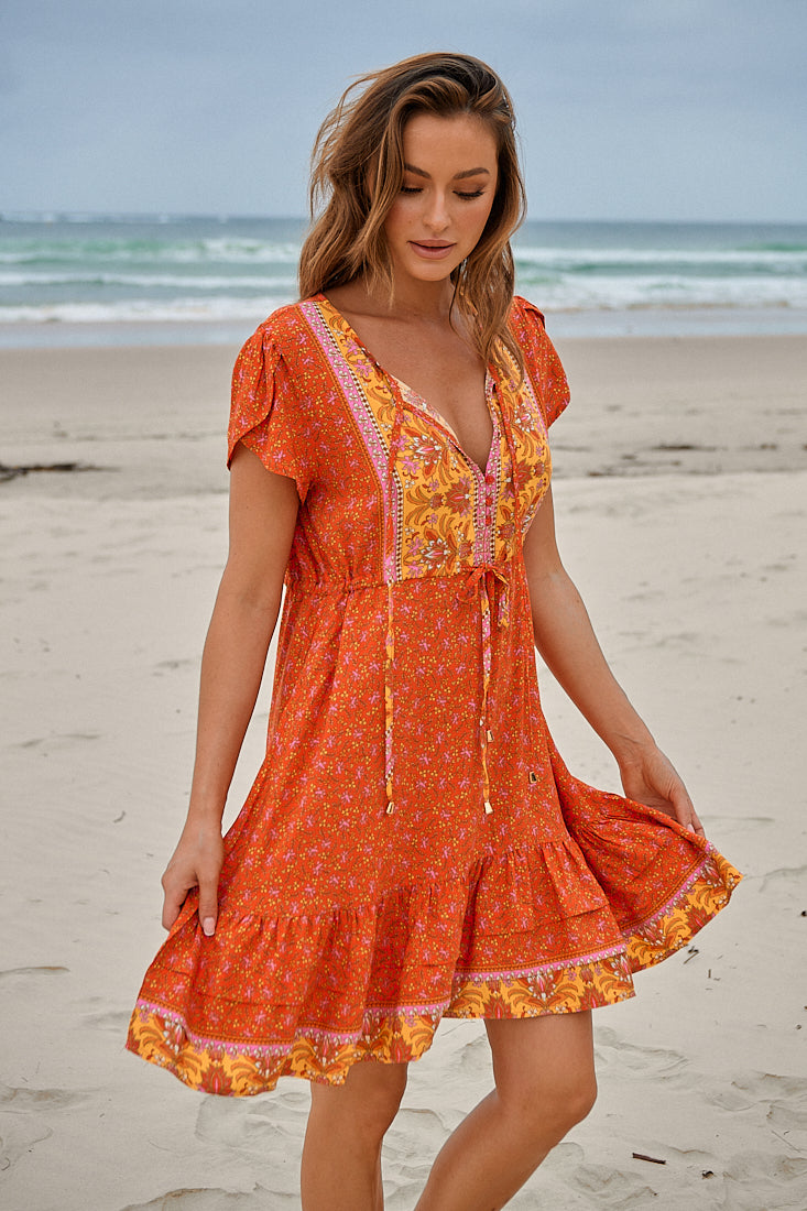 Faithful Mini Dress - Summer Solstice