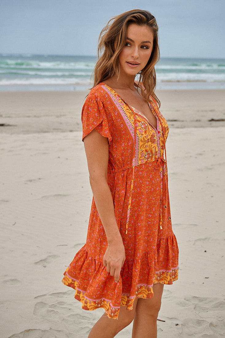 Faithful Mini Dress - Summer Solstice