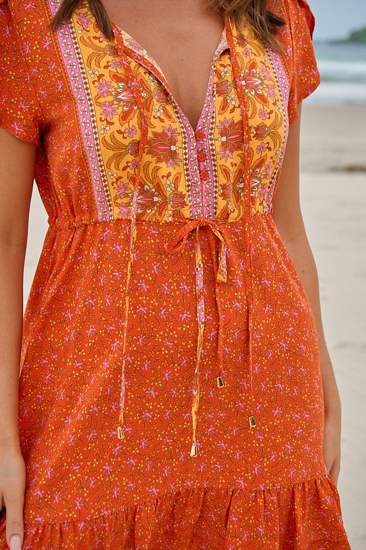 Faithful Mini Dress - Summer Solstice