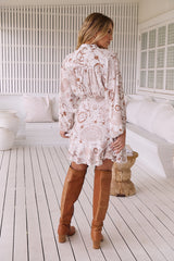 Eloise Mini Dress - White Astrid