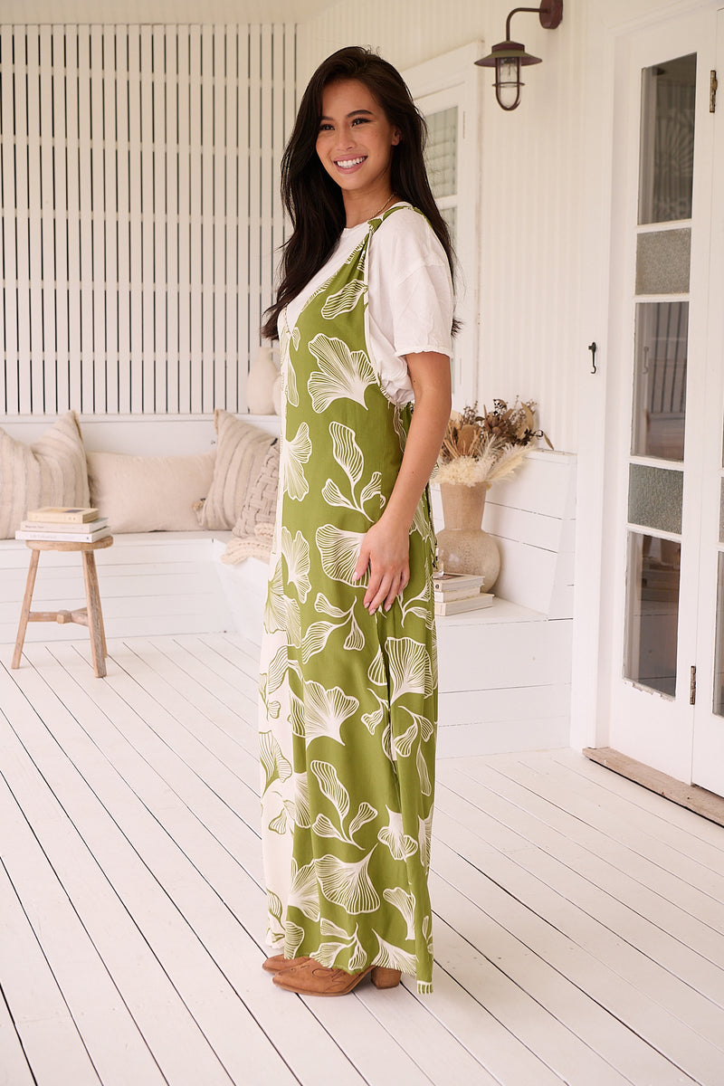 Freda Pinafore Dress - Emery