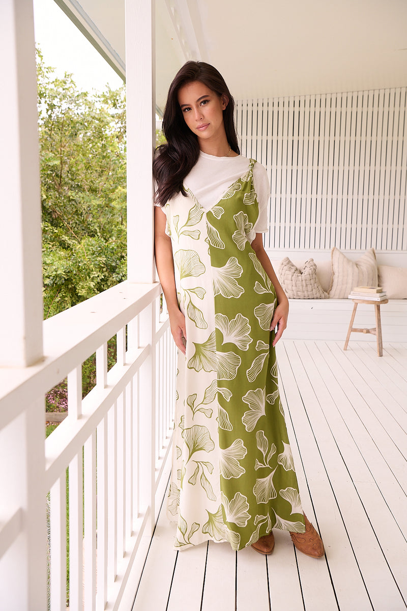 Freda Pinafore Dress - Emery