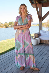 Tabitha Maxi Dress - Lavender Haze