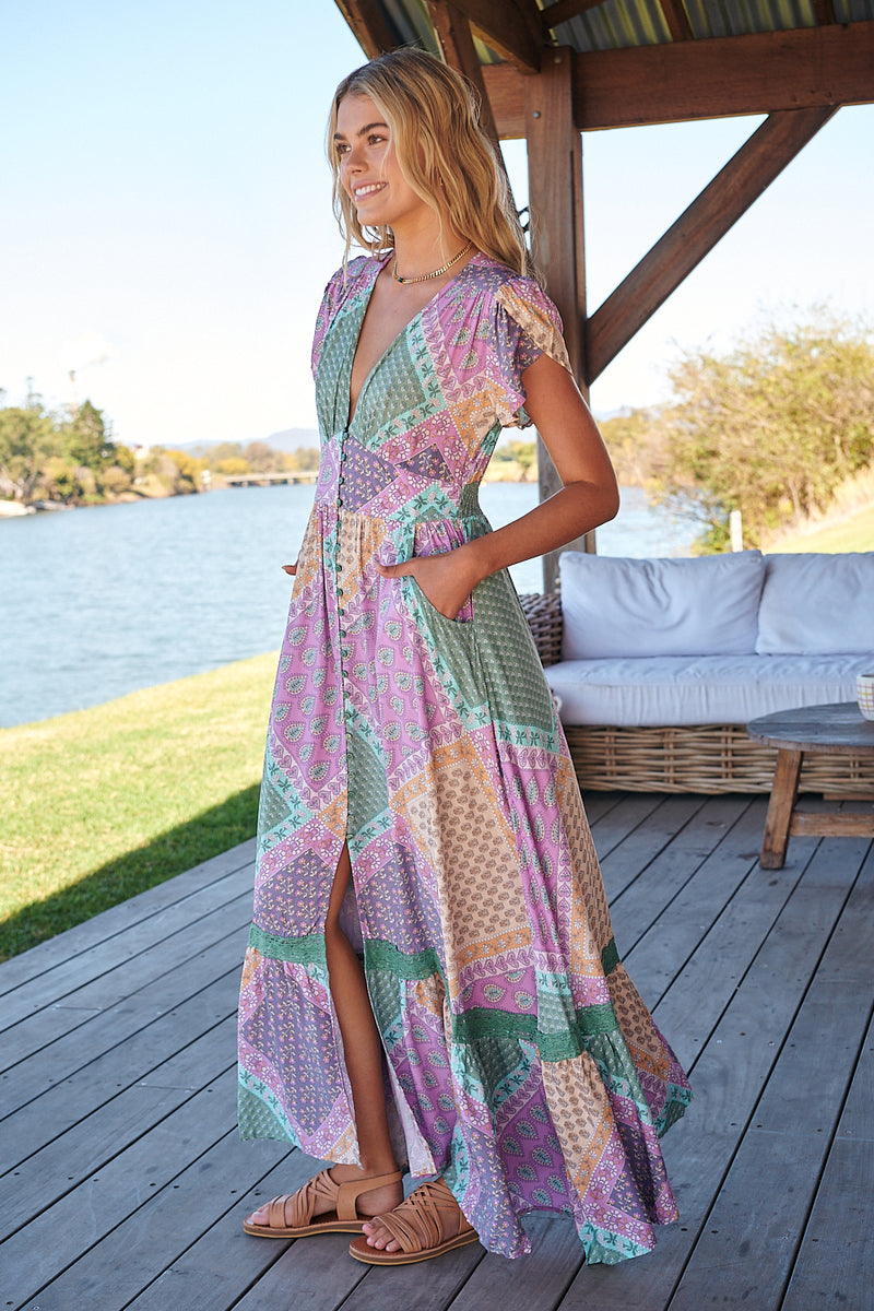 Tabitha Maxi Dress - Lavender Haze