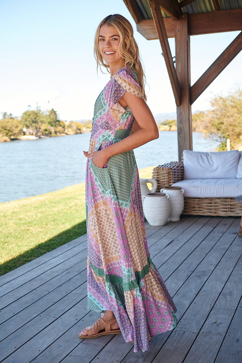 Tabitha Maxi Dress - Lavender Haze