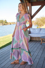 Tabitha Maxi Dress - Lavender Haze