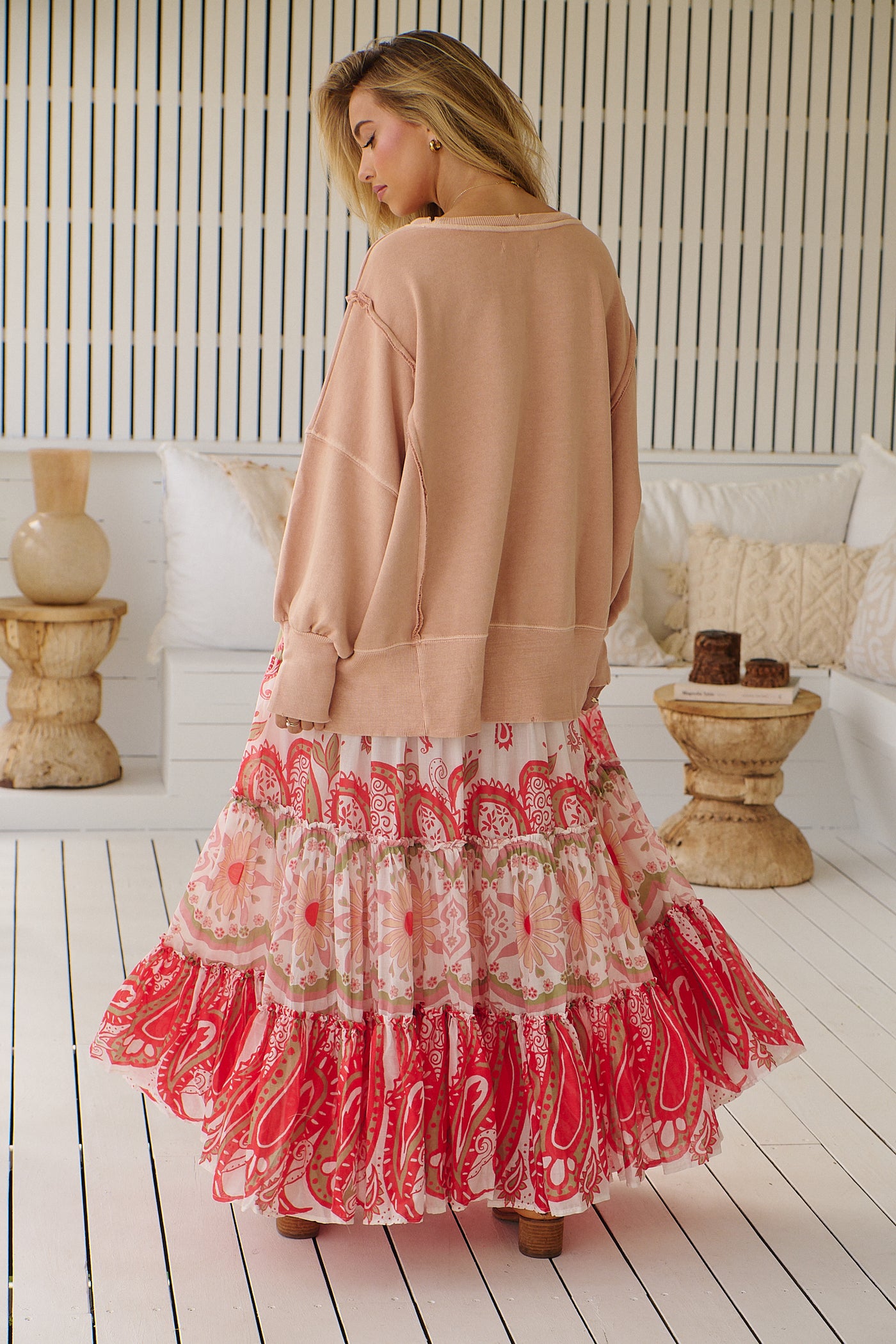 スカート Rose gather ZIP long skirt Rose gather ZIP long skirt - メルカリ