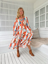 Ria Midi Dress -Long Island