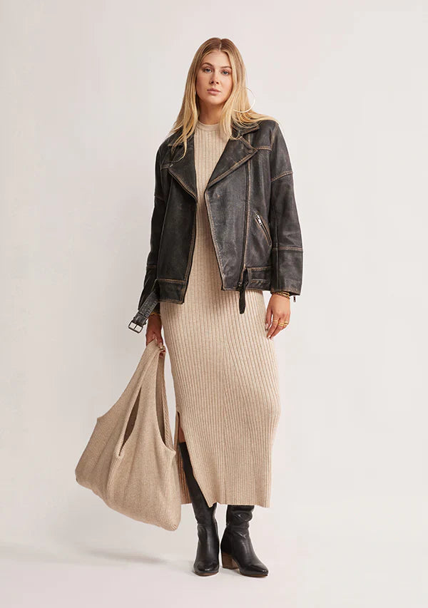 Drifter Leather Jacket ~ MOS the label