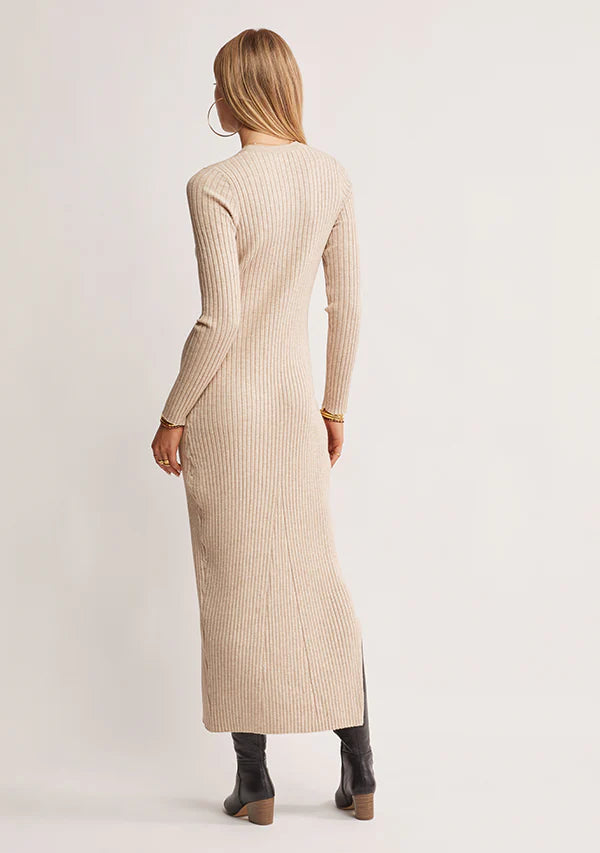 WISTFUL KNIT MIDI DRESS ~ Ministry of Style