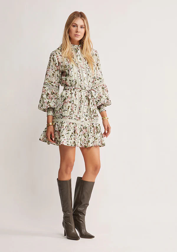 WINTER GARDEN PARTY MINI DRESS ~ MOS the label