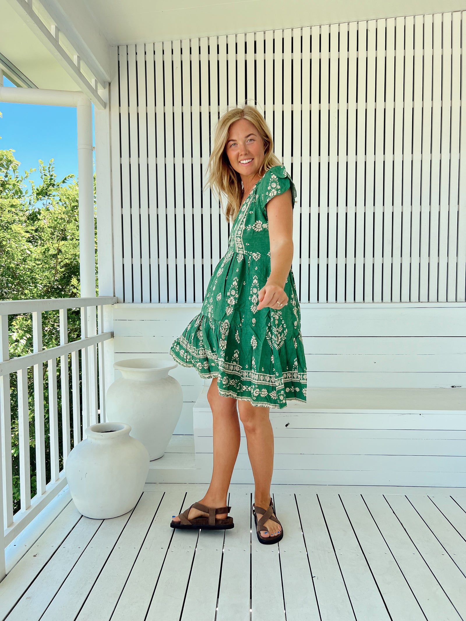 knee length dresses for ladies Tracey Dress